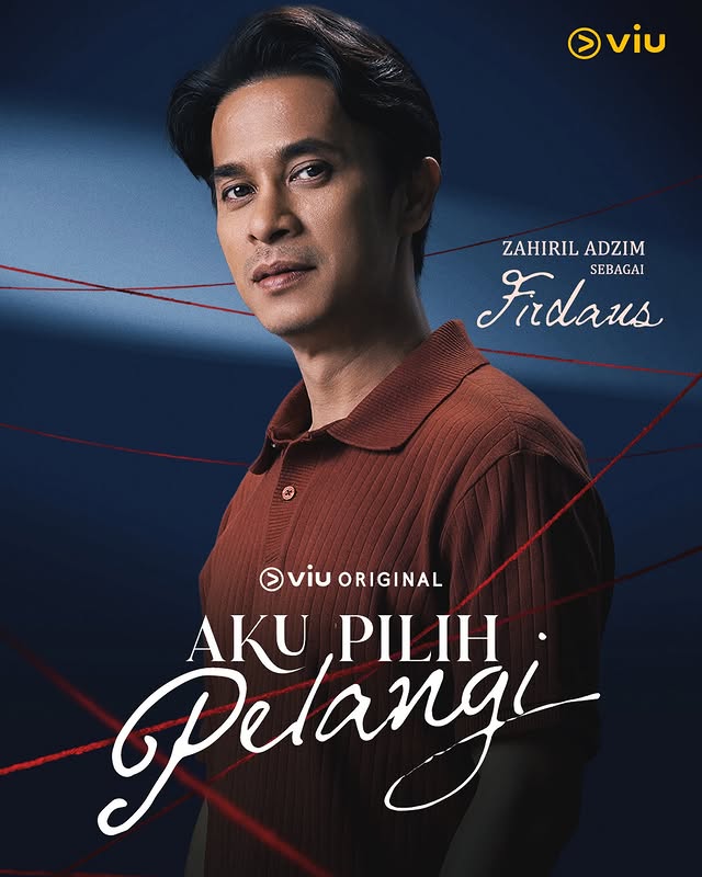 Instagram post by @globalstationsb for Viu Indonesia. Caption reads: Zahiril Adzim sebagai 𝐹𝒾𝓇𝒹𝒶𝓊𝓈 Viu Original....