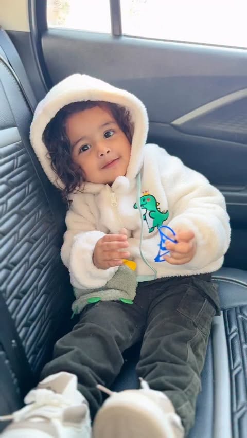 Instagram post by @veer_chaudhary2024 for FirstCry. Caption reads: Outfit @firstcryindia #babyboy #baby #babyworld....