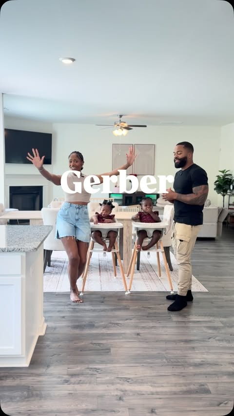 Instagram post by @ohsothatsmark for Gerber. Caption reads: #mygerberpartner We are excited to announce we are....