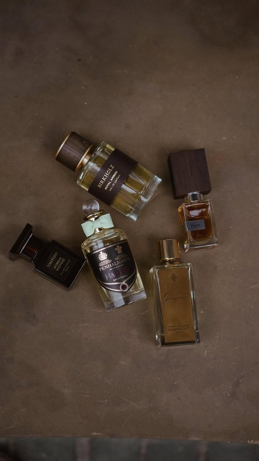 Instagram post by @philipdeml for Birkholz Perfume Manufacture. Caption reads: 10/10 must try fall fragrances to warm up your....