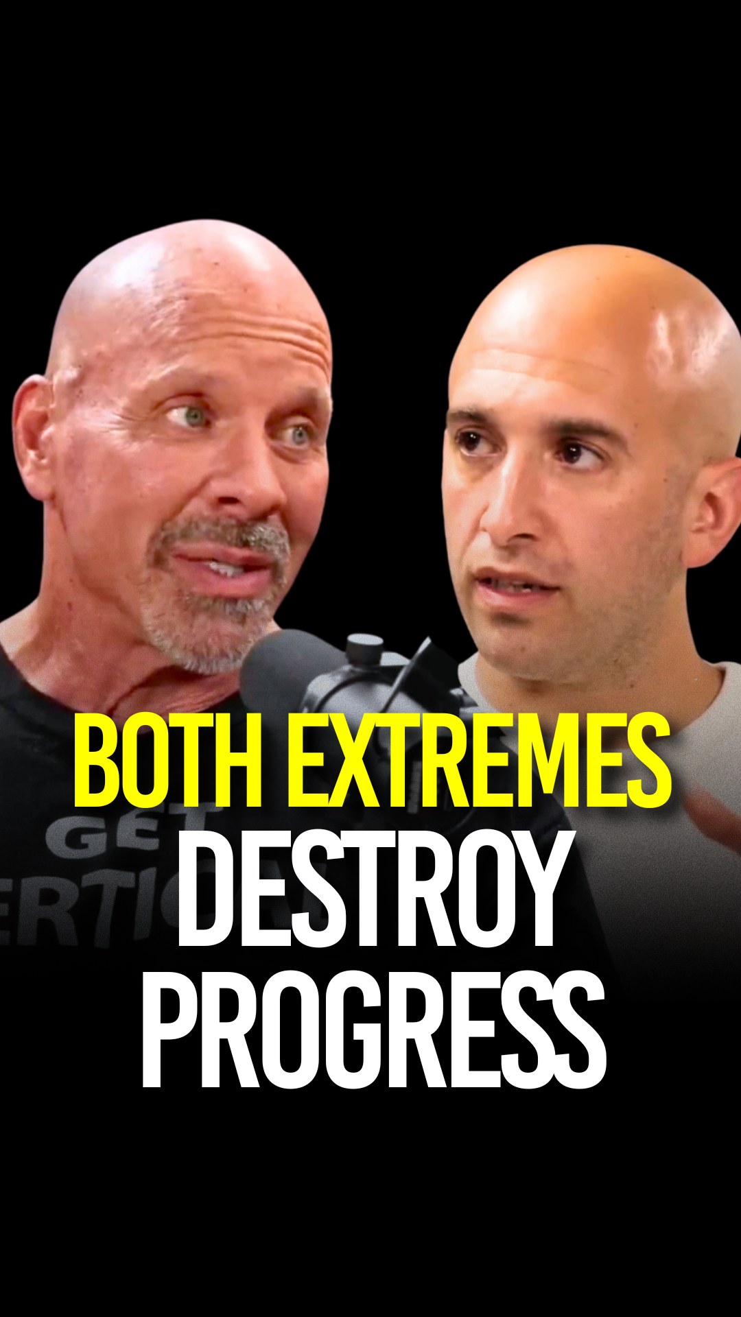 Instagram post by @stanefferding for Marek Health. Caption reads: Both Extremes Destroy Progress.