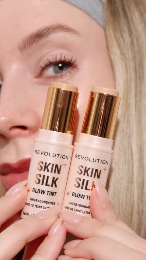 Instagram post by @babydewyou for Makeup Revolution. Caption reads: Charlotte tilbury makeup dupe? 🤔
Guess which....