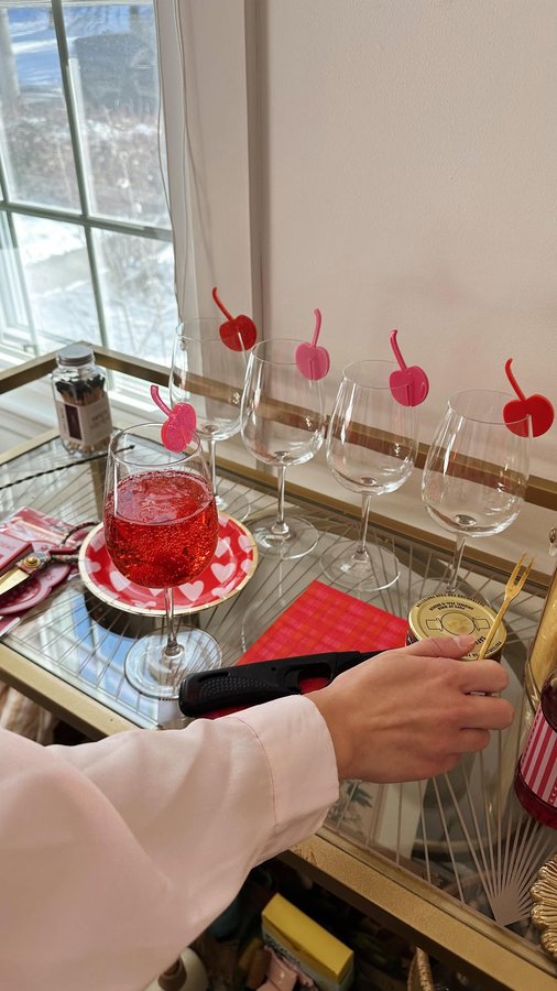 Instagram post by @nishatnguyen for Paper Source. Caption reads: [...] I needed for a cozy gathering at....