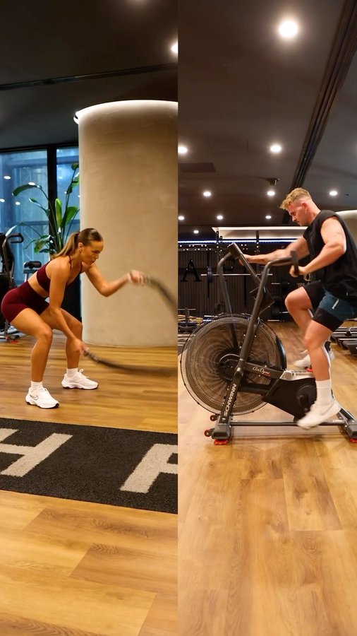 Instagram post by @teamdoyoueven for Doyoueven. Caption reads: Different goals. Same mindset. 🔥 Start strong,....