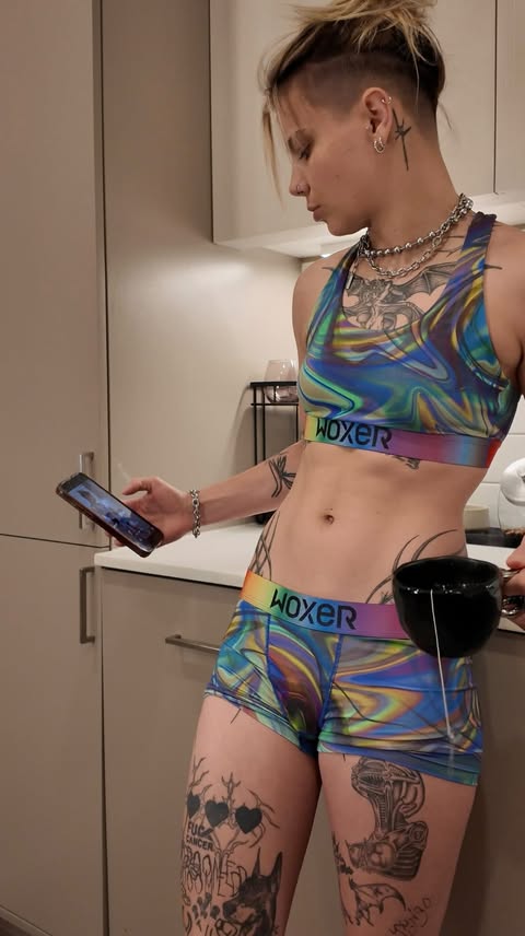 Instagram post by @die_for_the_hype for Woxer Underwear. Caption reads: What I love about Pride is that everyone’s story....