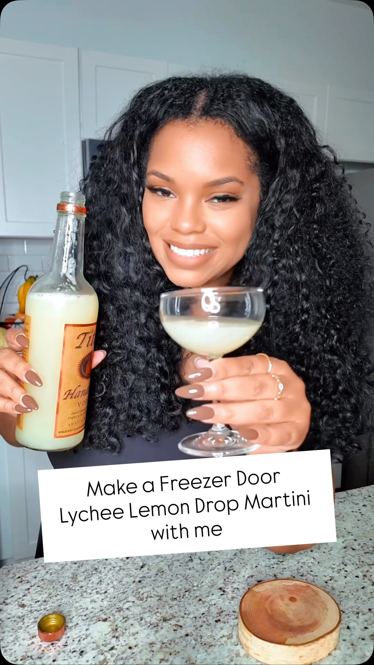 Instagram post by @cocktailswithwhiskey for Cointreau. Caption reads: Perfect for Friendsgiving/Thanksgiving 🍂 - but if....