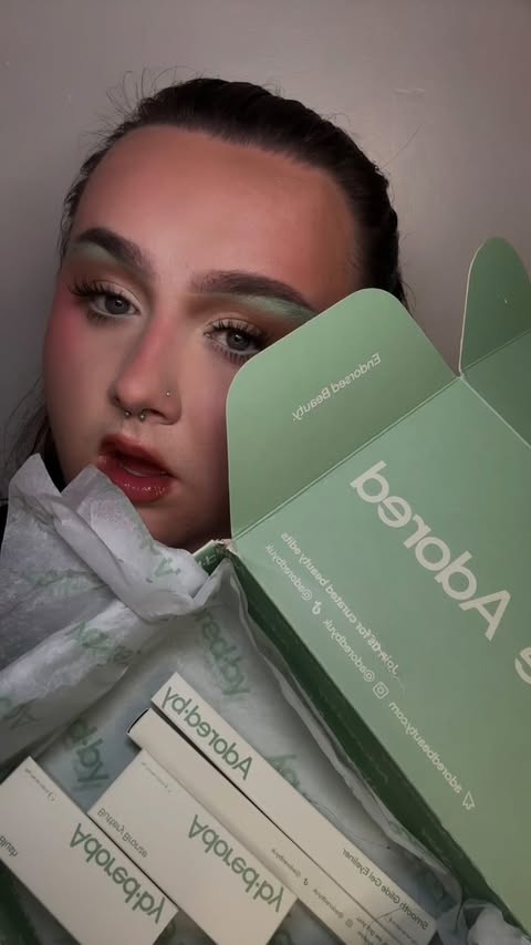 Instagram post by @muaowen for Adored By. Caption reads: AD @adoredbyuk 🤍 - thank you so much for sending....