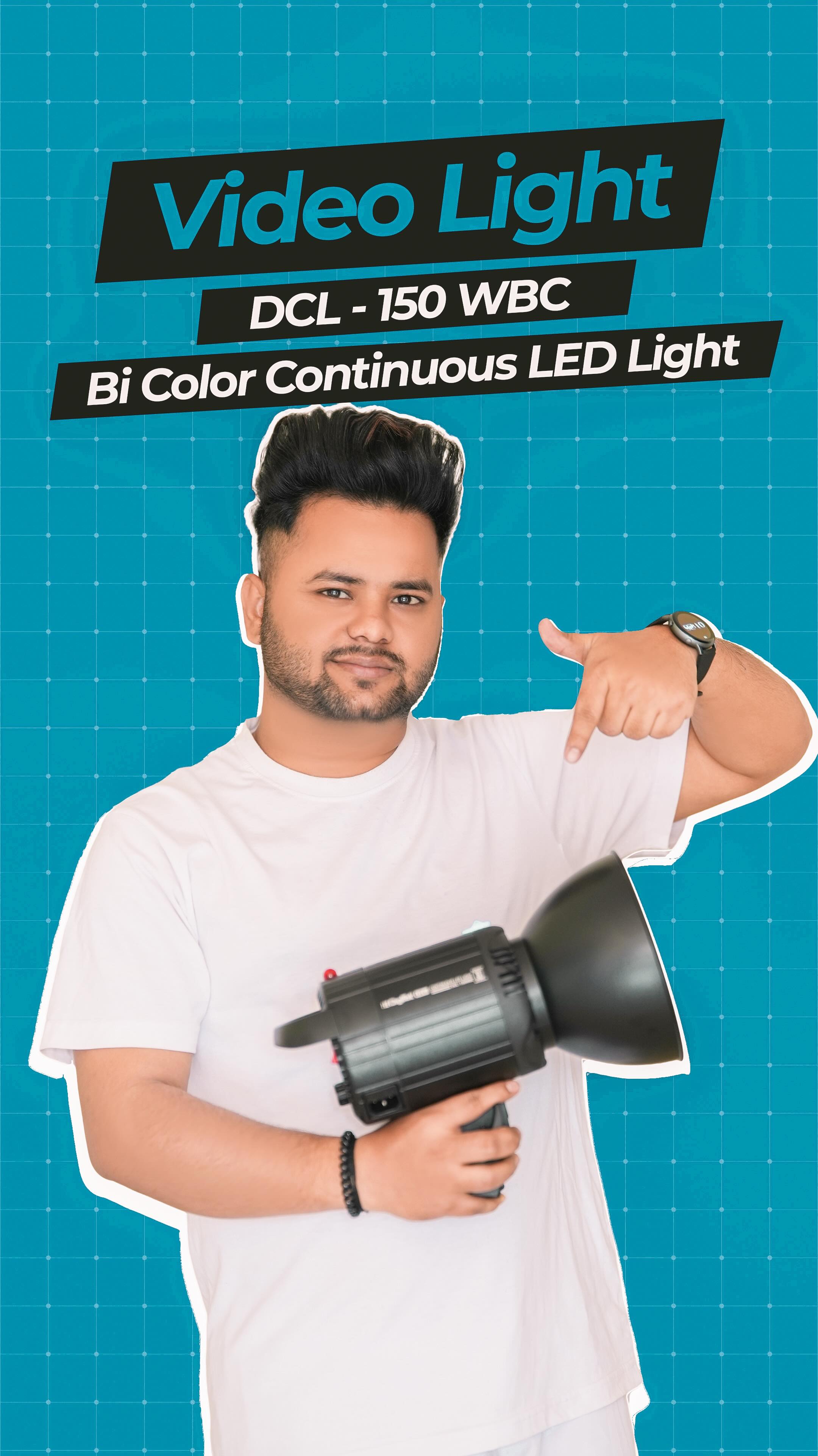 Instagram post by @raaz_photography for Digitek. Caption reads: Best Budget Continuous Light | #digitek....