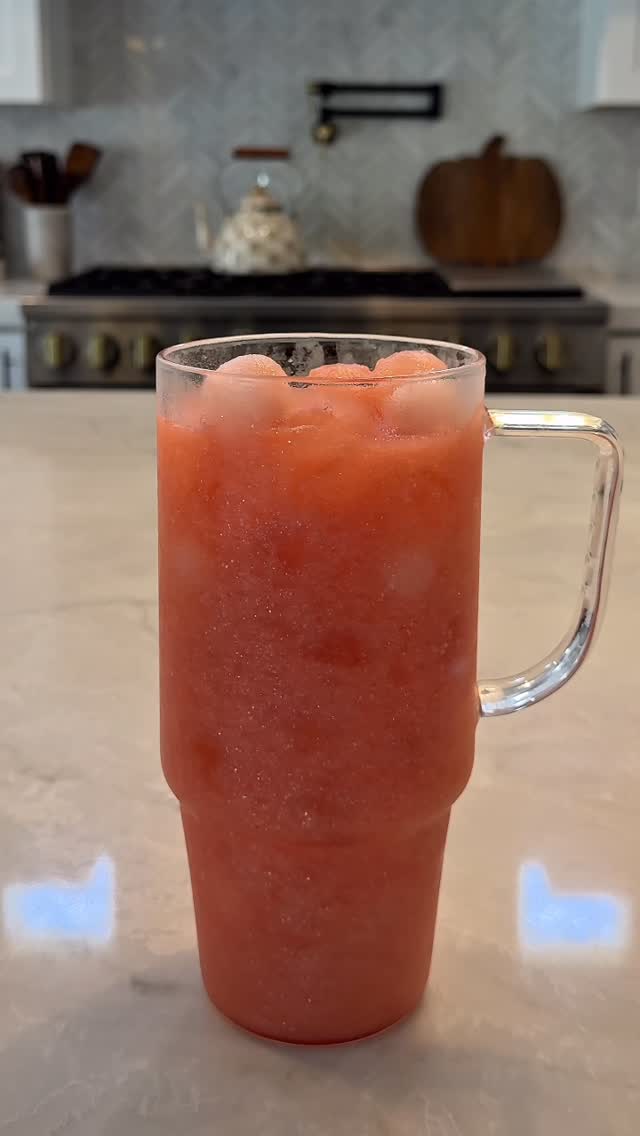 Instagram post by @mikayla.mcneany for Natalie's Orchid Island Juice. Caption reads: Pretty pink loaded lemonade 🩷🫧🍋🌸 Using my....