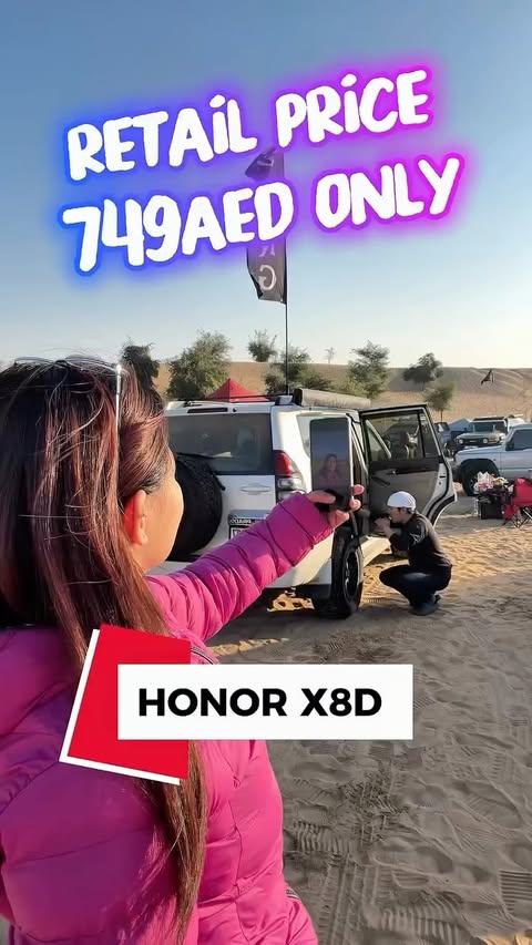 Instagram post by @ms.gren_official for Honor. Caption reads: [...] is a surreal value for your money. 
With....