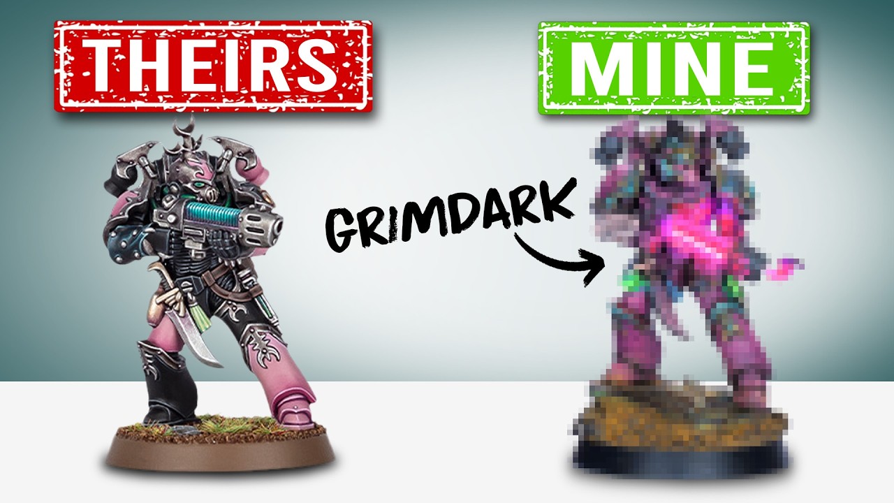 YouTube post by @trovarion for UniFormation. Caption reads: This painting approach makes every Warhammer army....