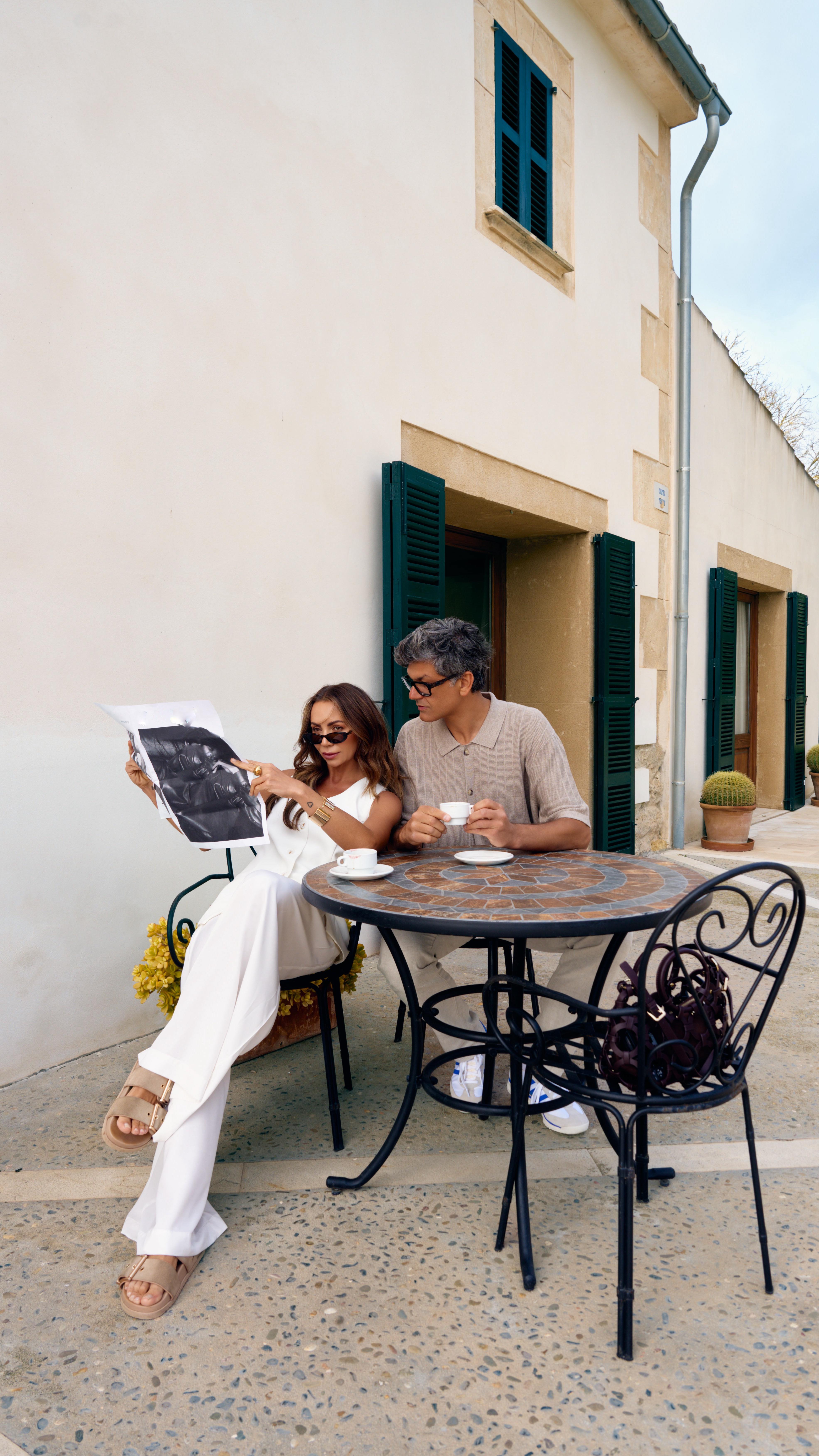 Instagram post by @olivka_blog for Kappahl. Caption reads: It’s a bit like spring, right?....