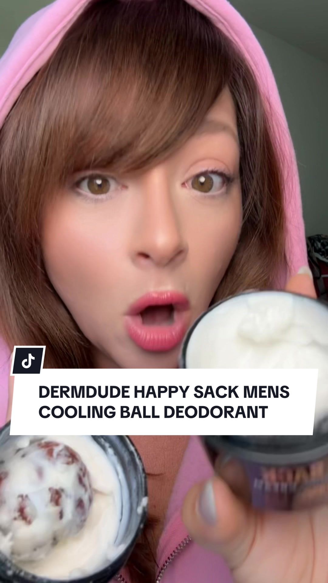TikTok post by @ablondegirlsambition for Derm Dude. Caption reads: [...] #showertok #tiktokshopcreatorpicks @Derm....