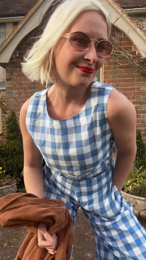 Instagram post by @genevieve__harris for Celia B. Caption reads: Thank goodness it’s Friday! That being said, I’ve....