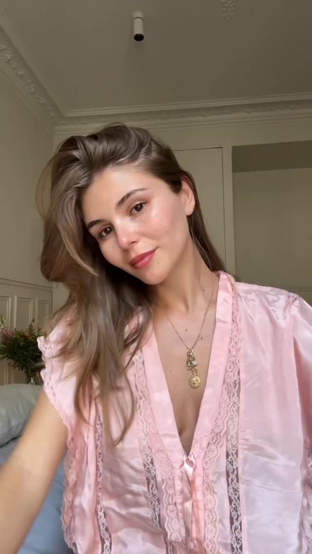 Instagram post by @oliviajade for Barefaced. Caption reads: sunshine is out in Paris 🫶🏼😅🌞☀️💕@barefaced....