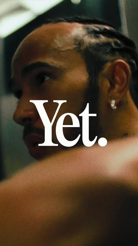 Instagram post by @lewishamilton for lululemon. Caption reads: Sure, @lewishamilton has reached the top of his....