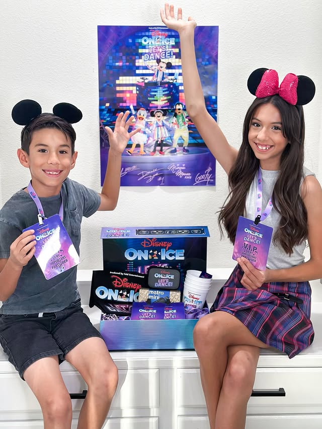 Instagram post by an influencer for Disney On Ice. Caption reads: [...] @feldentertainment presents @disneyonice....