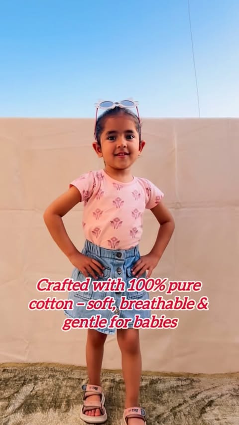 Instagram post by @jannat_n_me for LuvLap. Caption reads: LuvLap Baby Garments Edition 👉 Crafted with [...].