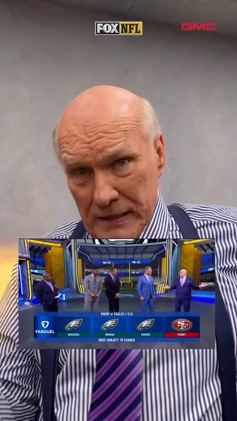 Instagram post by @official_terry_bradshaw for GMC. Caption reads: [...] 🤣 #nfl #nflplayoffs #49ers sponsored by....