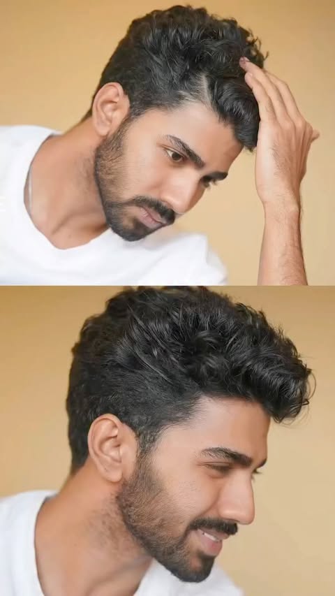 Instagram post by @munzeerkhan_ for Mamaearth. Caption reads: Tired of hair fall? 😫 Watch this! 
I went from....