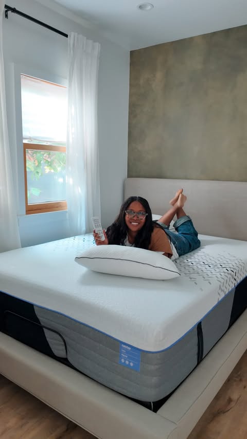 Instagram post by @simplysheenamarie for Nectar Sleep. Caption reads: Sleep never felt so good! My @nectarsleep luxe....