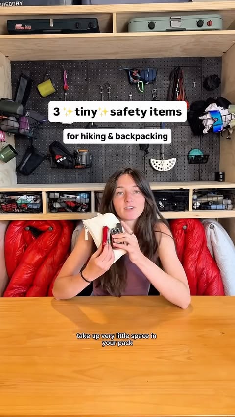 Instagram post by @the_adventureaddicts for Victorinox. Caption reads: [...] moments but also could save a life!....