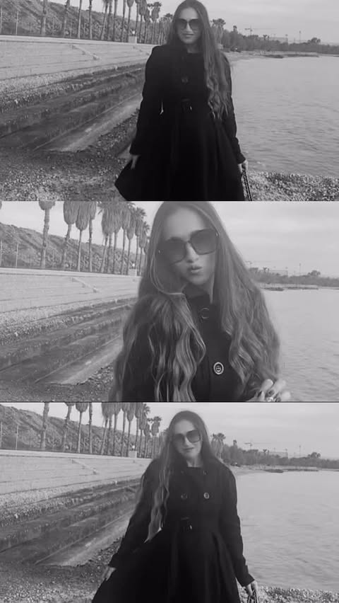 Instagram post by @marinabelize for Retro Stage. Caption reads: My prettiest coat 🖤 @retrostage_official

Use my....