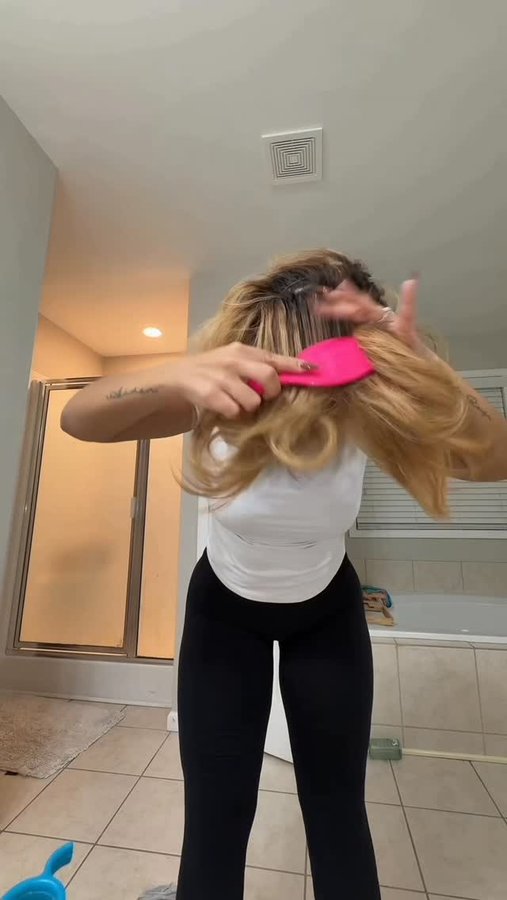 Instagram post by @iambrandyalexis for Naturium. Caption reads: My fav time of the month 🤤😍, yall think he’s....