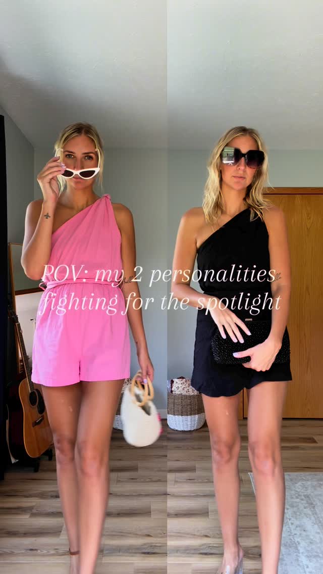 Instagram post by @burgundyy for Urban Expressions. Caption reads: POV: My two personalities fighting for the....