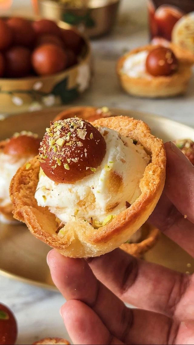 Instagram post by @shivesh17 for Kwality Wall's. Caption reads: Celebrating Diwali with a sweet twist🥳 These....