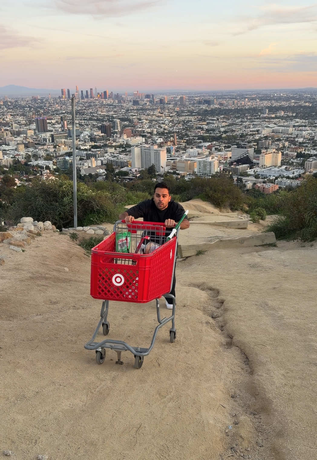 TikTok post by @adamw for Target. Caption reads: [...] an employee’s attention @ryzesuperfoods....