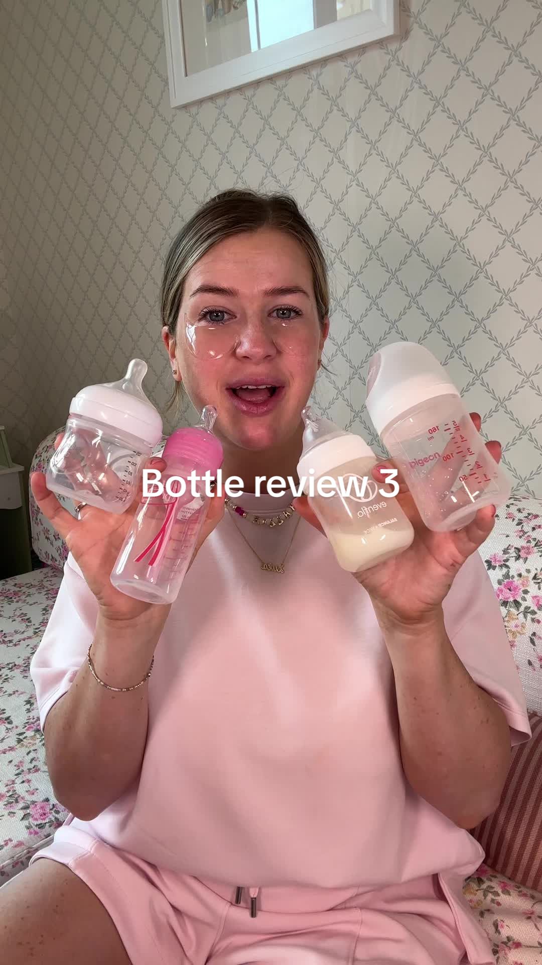 TikTok post by @kayleebrookeburks for Evenflo. Caption reads: Attempt 3! Trying one of the most recommended....