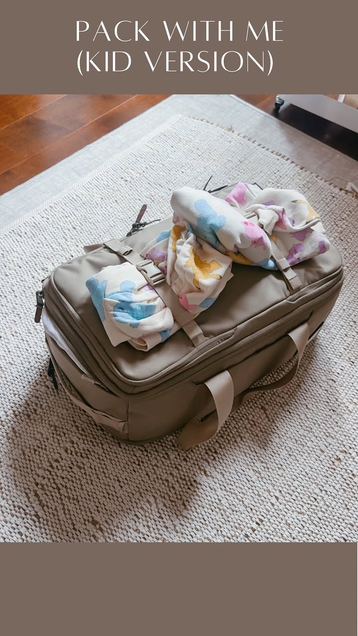 Instagram post by @byalicesigh for RugsUSA. Caption reads: pack with me / semi-impromptu trip to Monterey, CA....
