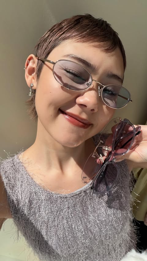 Instagram post by @erikamtitus for Eyebuydirect. Caption reads: [...] MOST IMPORTANT FESTIVAL ACCESSORY!!....