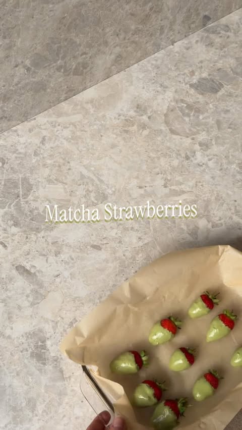 Instagram post by @lilanihale for Tropeaka. Caption reads: [...] sweet treat? 🍓🍵 An easy snack with....