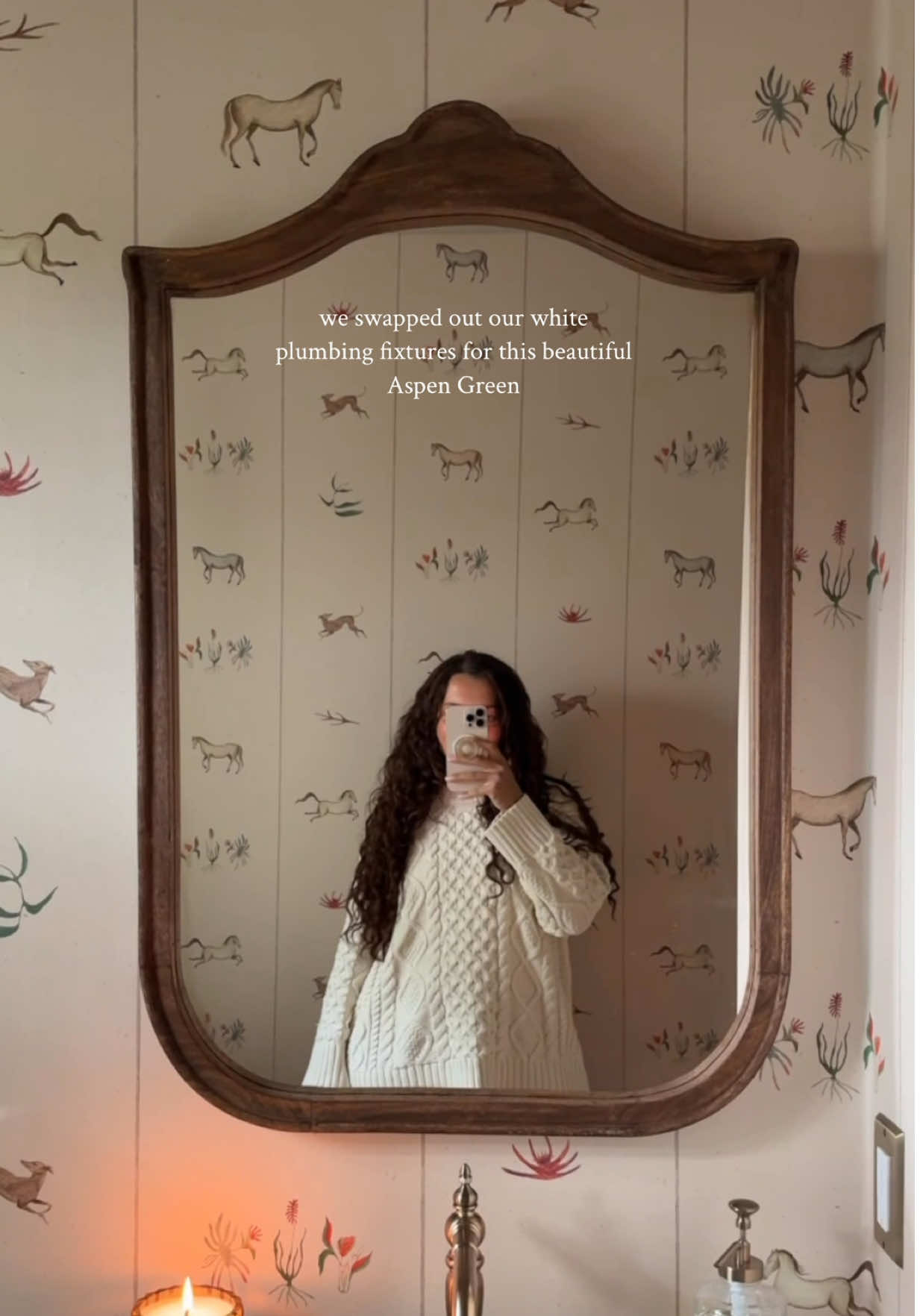 TikTok post by @_forthehome for KOHLER. Caption reads: What do you think?! Our new toilet & sink from....