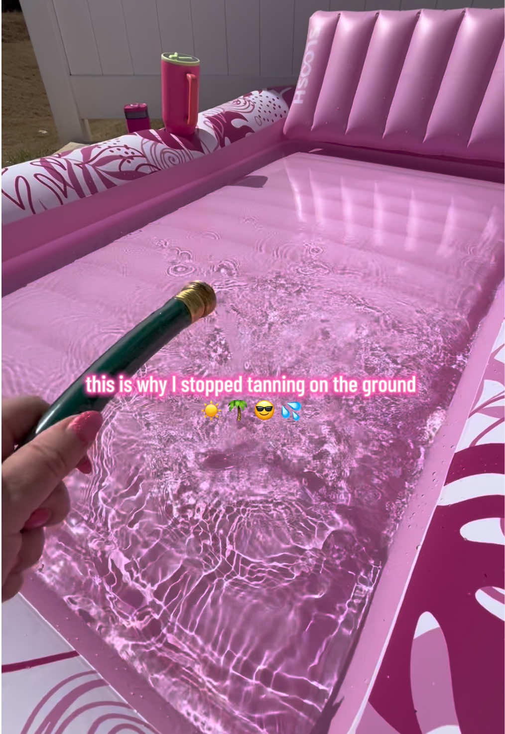 TikTok post by @casey.jojo_ for SLOOSH. Caption reads: [...] you’re never going back to the towel.....