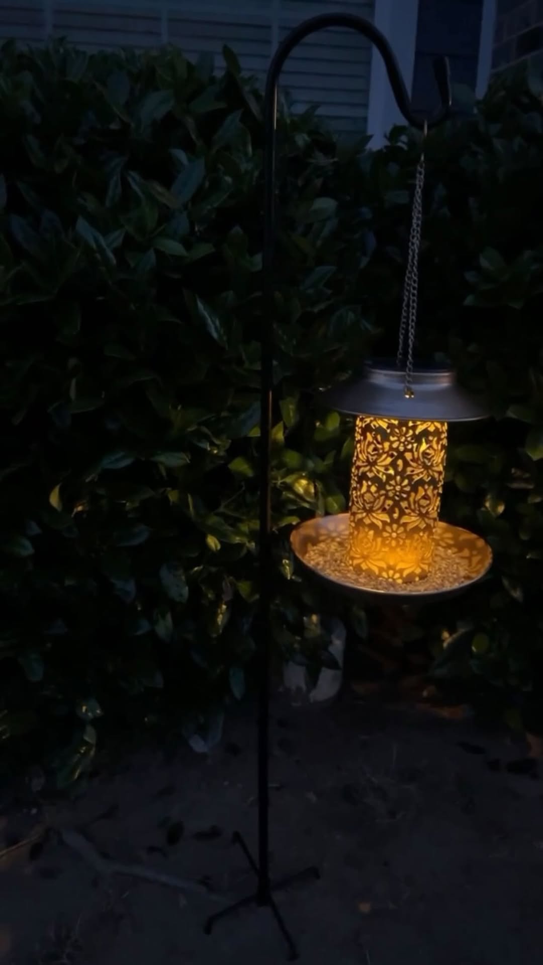 Instagram post by @missjudijai for Wish. Caption reads: 🪹🐦‍⬛
Love my new #birdfeeder ! 
Do something....