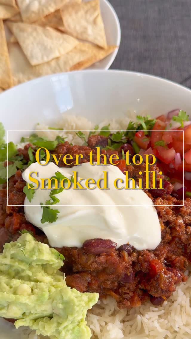 Instagram post by @marks_kitchen_and_bbq for MuscleFood. Caption reads: The tastiest chilli you’ll make, OTT chilli. The....