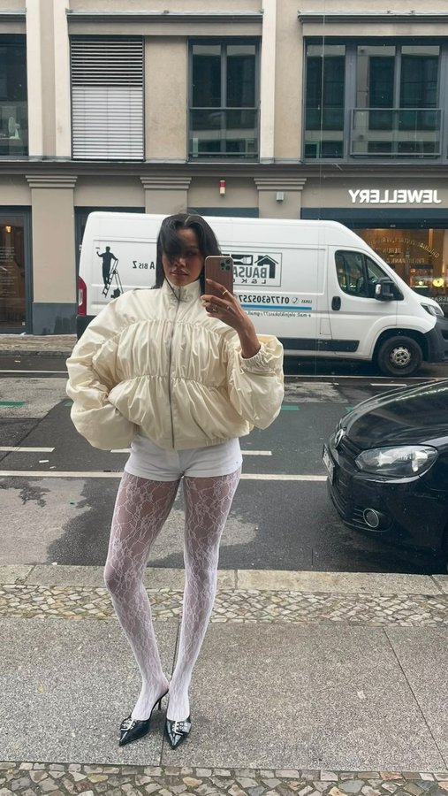 Instagram post by @bellebres for CULT GAIA. Caption reads: [...] obsessed with this collection @gap x....