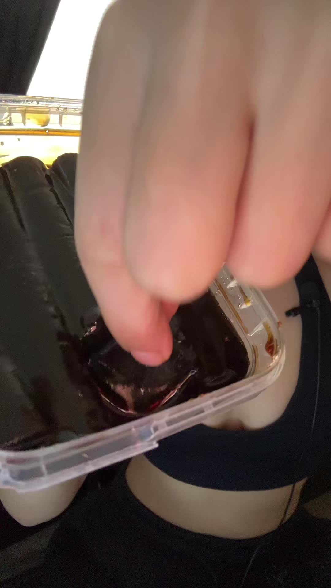 TikTok post by @thnxsatan for Lavashak. Caption reads: my mouth is watering @Lavashaklovers #lavashak....