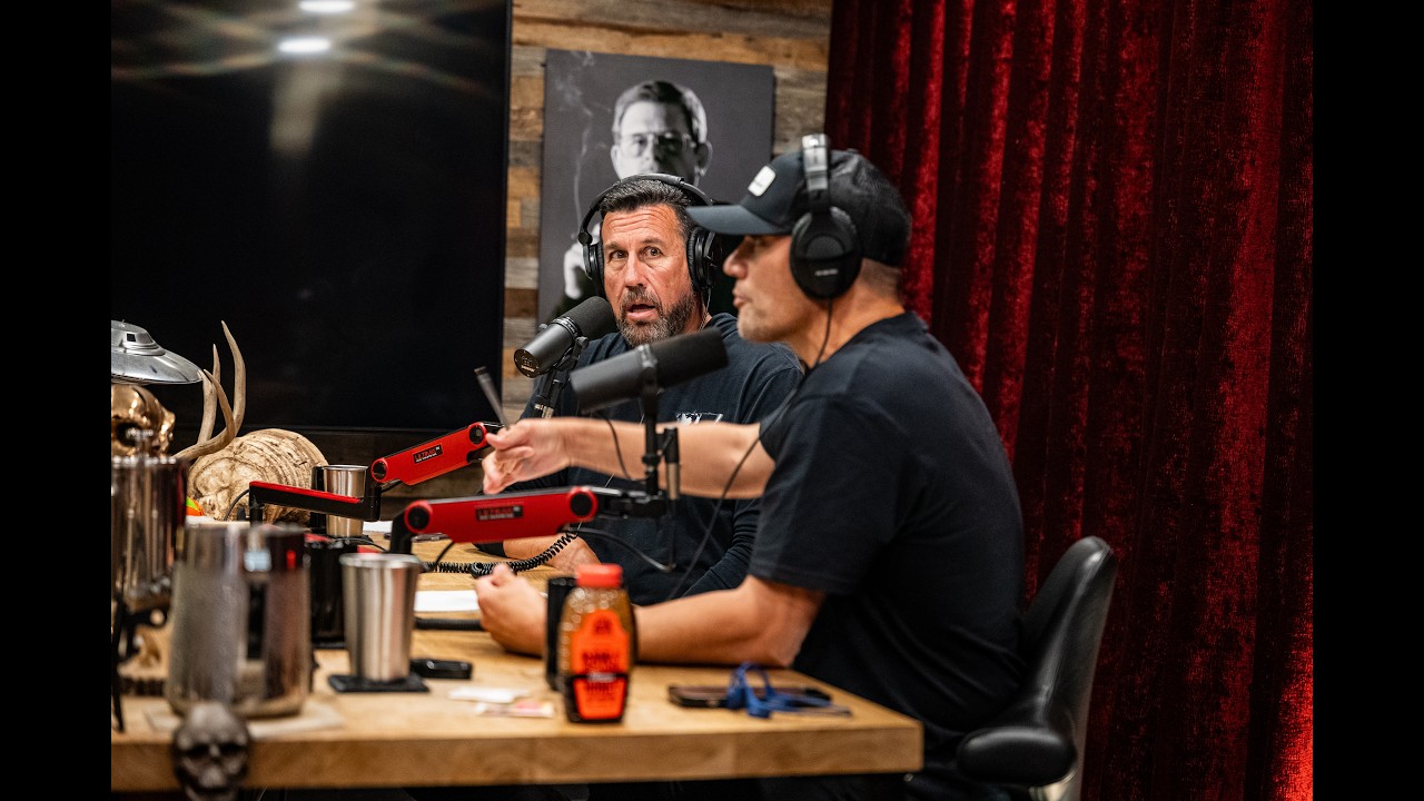 YouTube post by @joerogan for BlueChew. Caption reads: JRE MMA Show.