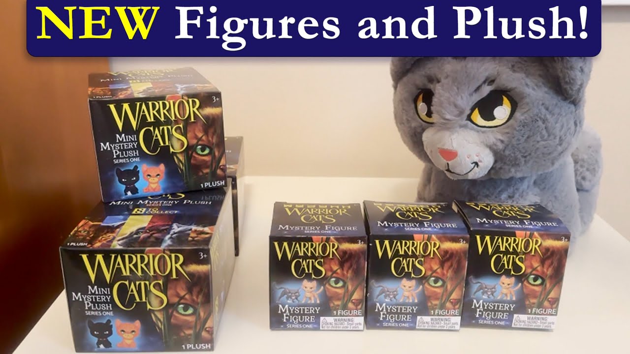 YouTube post by @BrightGuardianAkira for Bonkers Toys. Caption reads: A huge thank you to Warrior Cats and....
