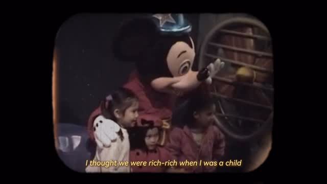 Instagram post by @crisostomokate for Klook Kreator Program. Caption reads: Disney has been in my blood for as long as I can....