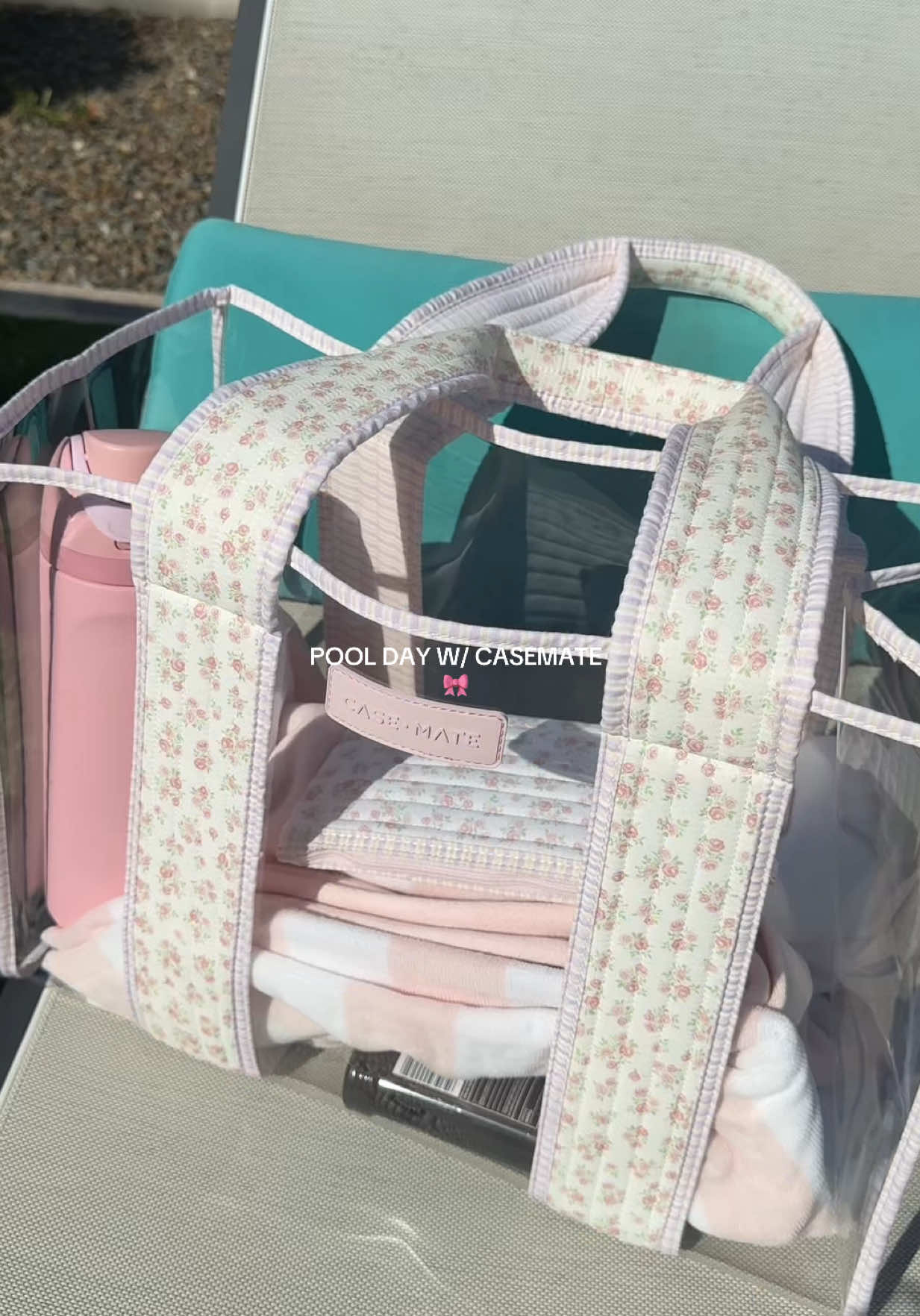 TikTok post by @alyssa.ann.gomez for Case-Mate. Caption reads: @Case-Mate The absolute best & cutest bag that....