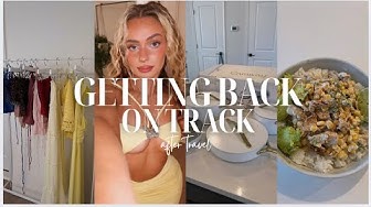 YouTube post by @BaileyStewart for Lazuli Label. Caption reads: GETTING BACK ON TRACK AFTER TRAVEL| White Fox....