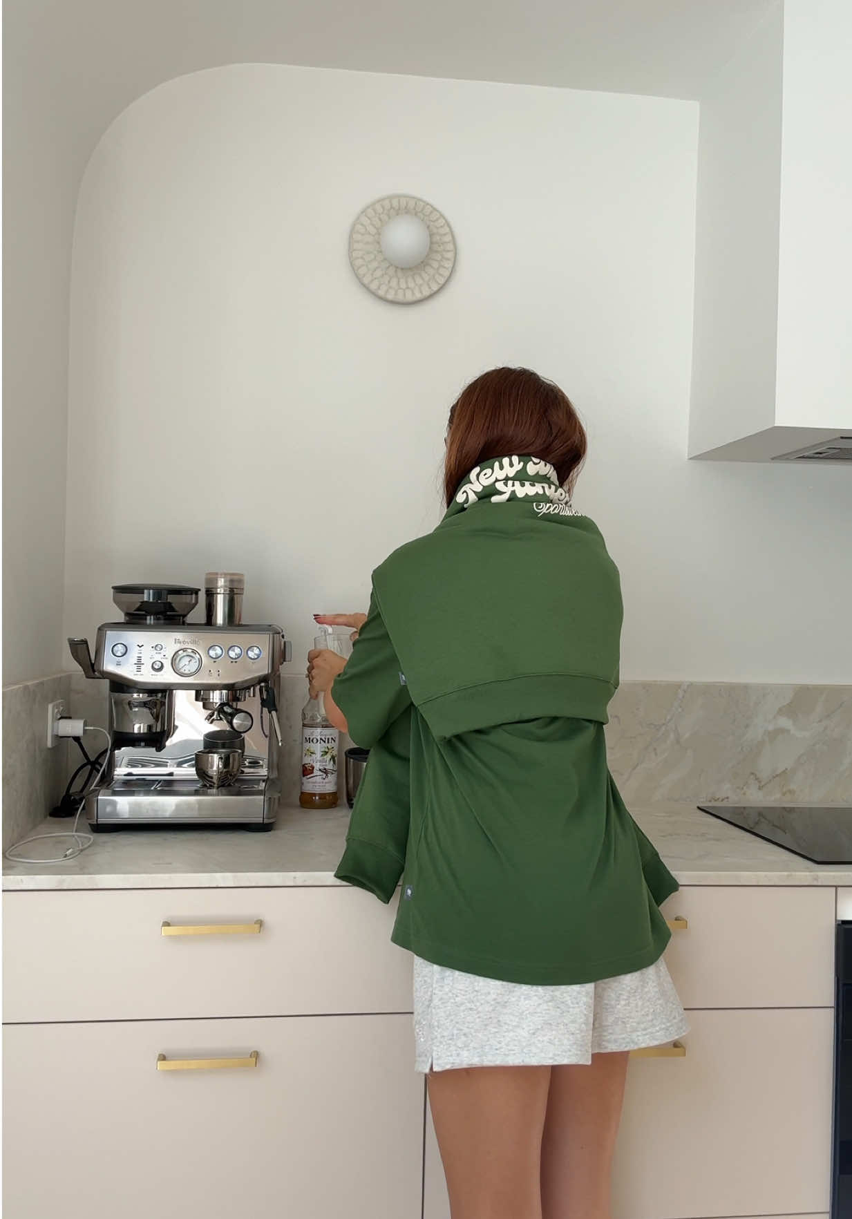 TikTok post by @alexdavidson_ for rebel sport. Caption reads: spend a slow morning w/ franks & I (and my cute....