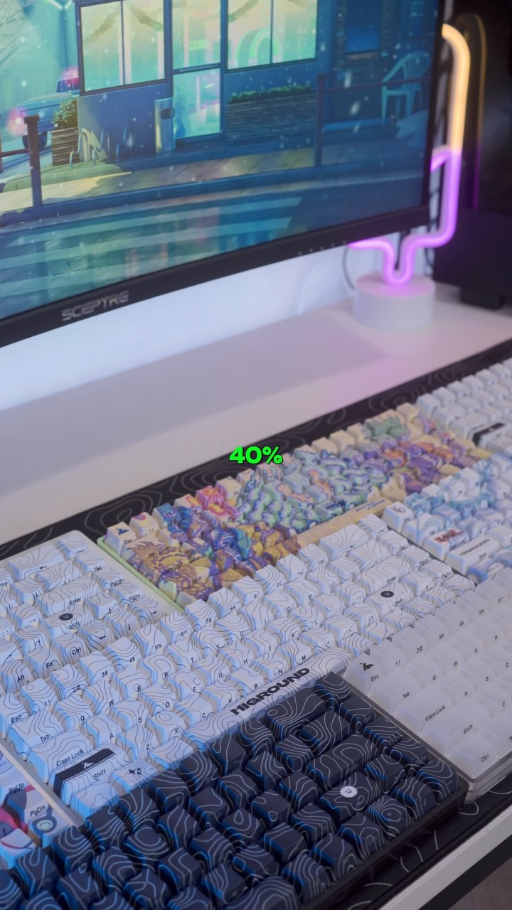 Instagram post by @gavinmytype for Higround. Caption reads: [...] up your setup this black friday with....