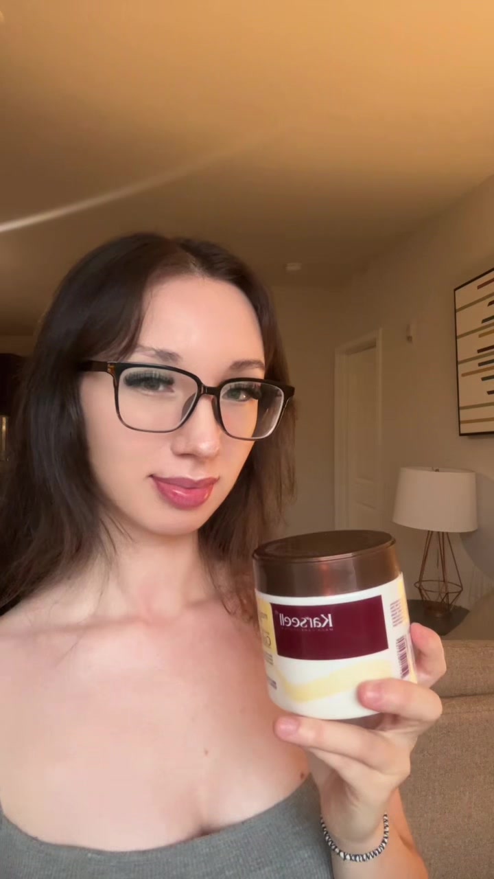 TikTok post by @bela.sky for Karseell Collagen. Caption reads: @Karseell @Karseell Official @Karseell_Collagen....