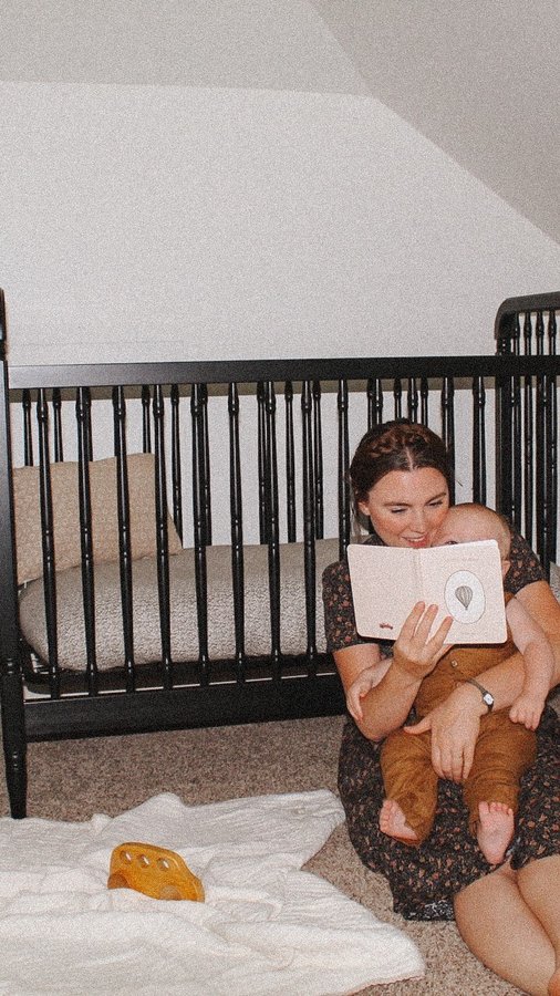 Instagram post by @holyfamilyhomestead for Namesake Home. Caption reads: You buy a house.
You create a home. 💛

We just....